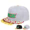 Unisex Pizza Embroidery Baseball Cap Adjustable Summer Sun Hat 0
