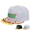 Unisex Pizza Embroidery Baseball Cap Adjustable Summer Sun Hat 0