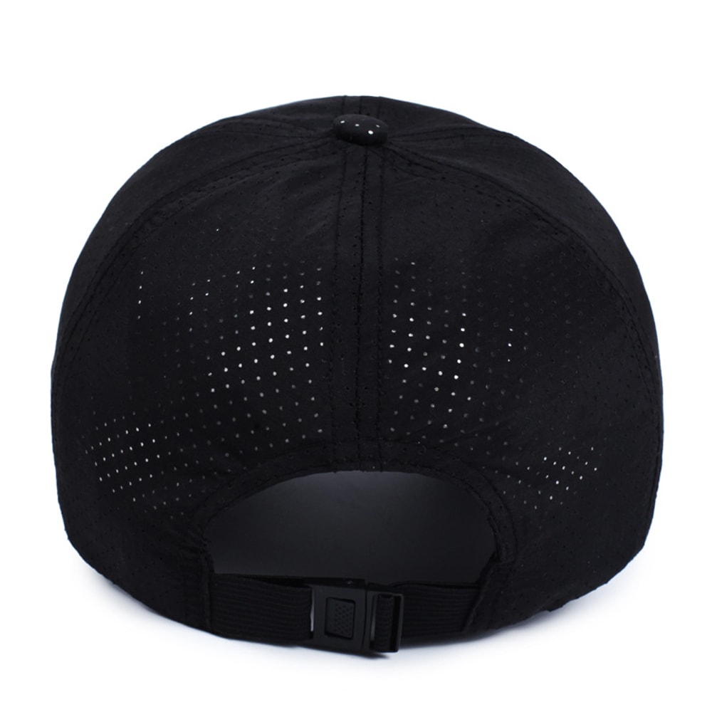 Performance Quick Dry Baseball Cap Breathable Mesh Outdoor Sports Adjustable Sun Hat 1