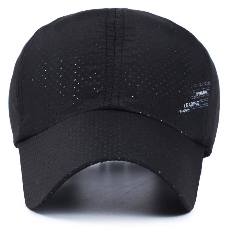 Performance Quick Dry Baseball Cap Breathable Mesh Outdoor Sports Adjustable Sun Hat 2