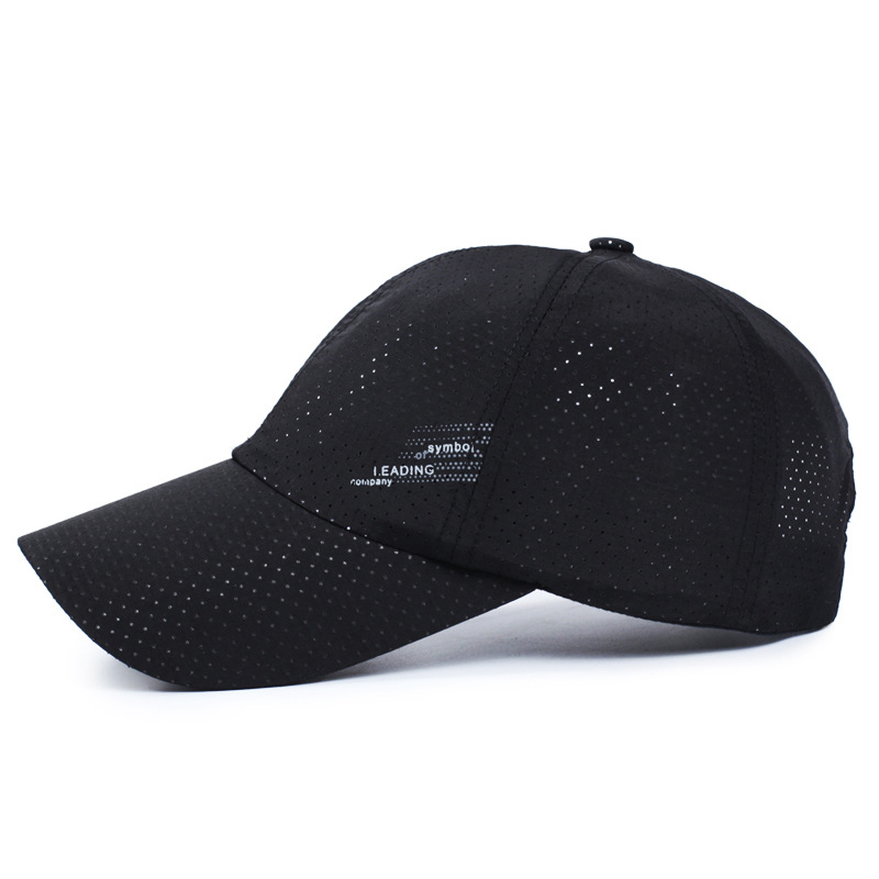Performance Quick Dry Baseball Cap Breathable Mesh Outdoor Sports Adjustable Sun Hat 3