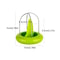 Stainless Steel Kiwi Cutter & Fruit Slicer Tool for Easy Peeling and Salad Prep