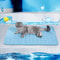 SummerCool Premium Pet Cooling Mat for Dogs & Cats Breathable Dog Cooling Pad