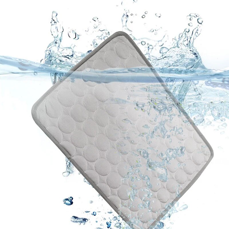 SummerCool Premium Pet Cooling Mat for Dogs & Cats Breathable Dog Cooling Pad
