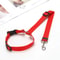 Premium Adjustable Dog Car Seat Belt & Harness Leash for Safe Backseat Travel