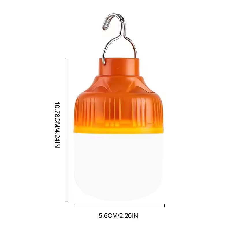 GlowTrail USB Rechargeable LED Camping Light Bulb With Lighting Modes 2