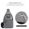 Men Waterproof Outdoor Fanny Pack Large Capacity Waist Bag with Adjustable Strap