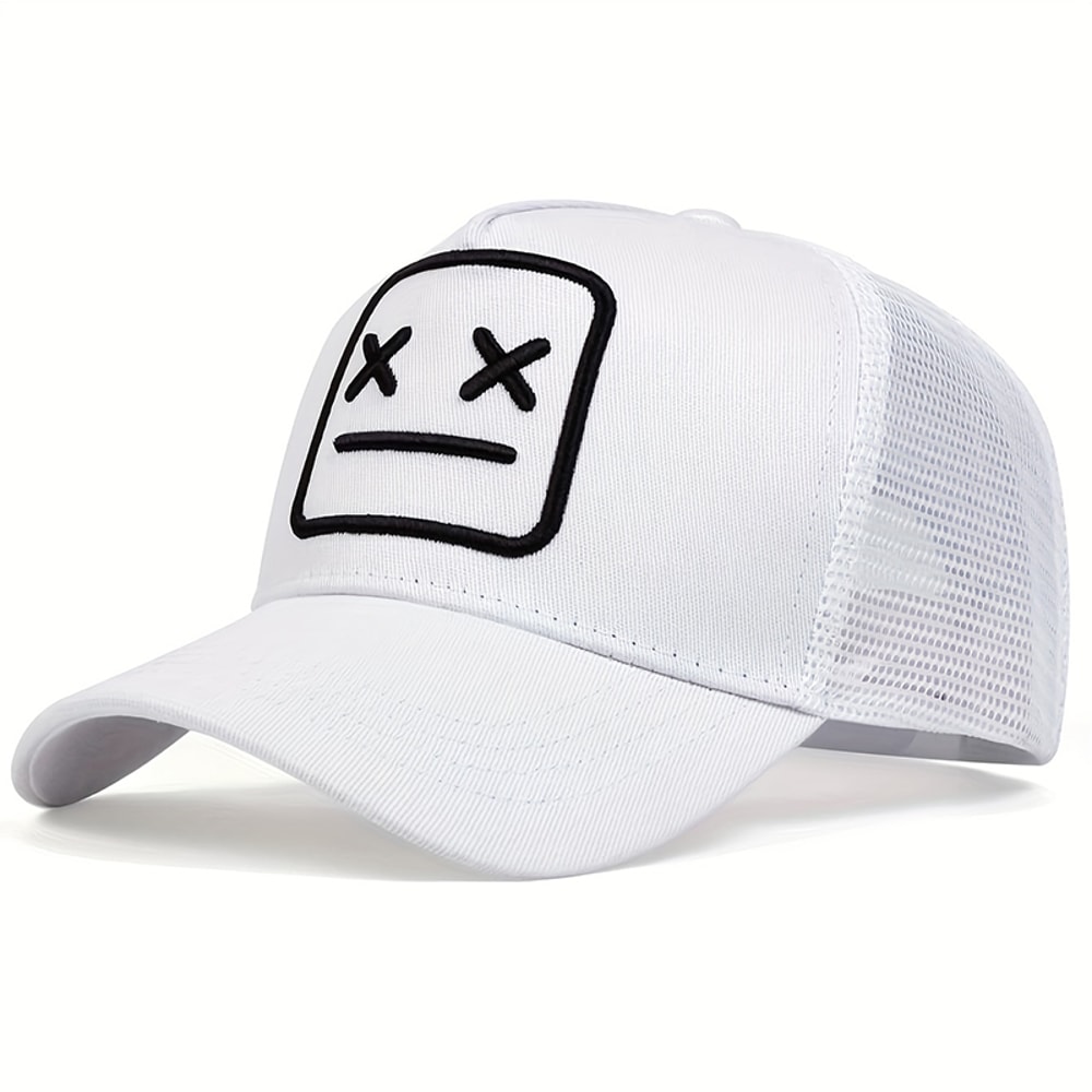 Unisex Embroidered Baseball Cap Outdoor Adjustable Sun Hat 4