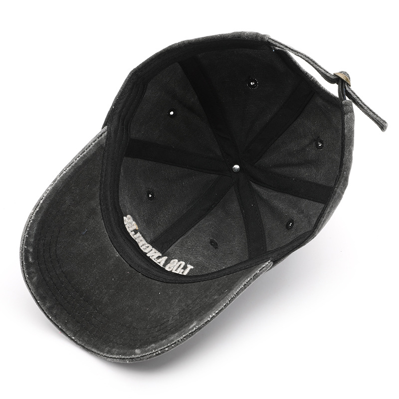 Premium Cotton Baseball Cap Unisex Snapback Hat with Embroidered Casual Outdoor Design