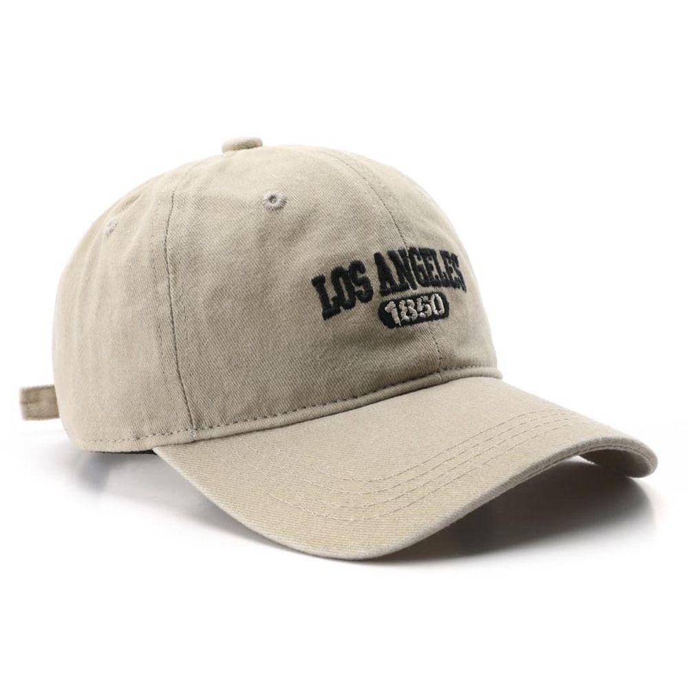 Premium Cotton Baseball Cap Unisex Snapback Hat with Embroidered Casual Outdoor Design