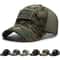 Patriotic American Flag Camo Mesh Baseball Cap Adjustable Outdoor Trucker Hat
