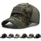 Patriotic American Flag Camo Mesh Baseball Cap Adjustable Outdoor Trucker Hat