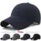 Three Stripe Cotton Dad Hat Adjustable Baseball Cap for Men & Women