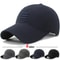 Three Stripe Cotton Dad Hat Adjustable Baseball Cap for Men & Women