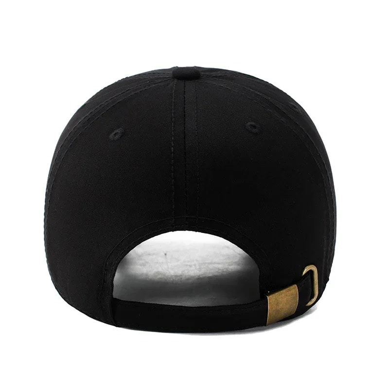 Three Stripe Cotton Dad Hat Adjustable Baseball Cap for Men & Women