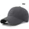 Three Stripe Cotton Dad Hat Adjustable Baseball Cap for Men & Women