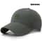 Three Stripe Cotton Dad Hat Adjustable Baseball Cap for Men & Women