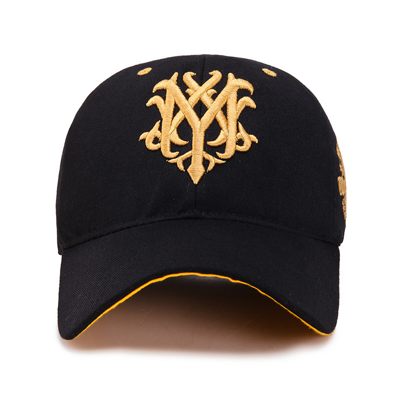 Flame Totem Embroidered Baseball Cap Adjustable Snapback Hat for Men & Women