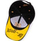 Flame Totem Embroidered Baseball Cap Adjustable Snapback Hat for Men & Women