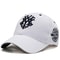 Flame Totem Embroidered Baseball Cap Adjustable Snapback Hat for Men & Women