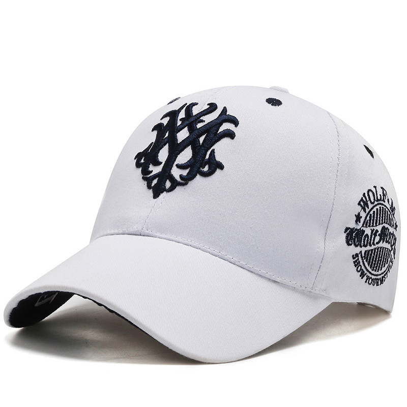 Flame Totem Embroidered Baseball Cap Adjustable Snapback Hat for Men & Women