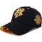 Flame Totem Embroidered Baseball Cap Adjustable Snapback Hat for Men & Women