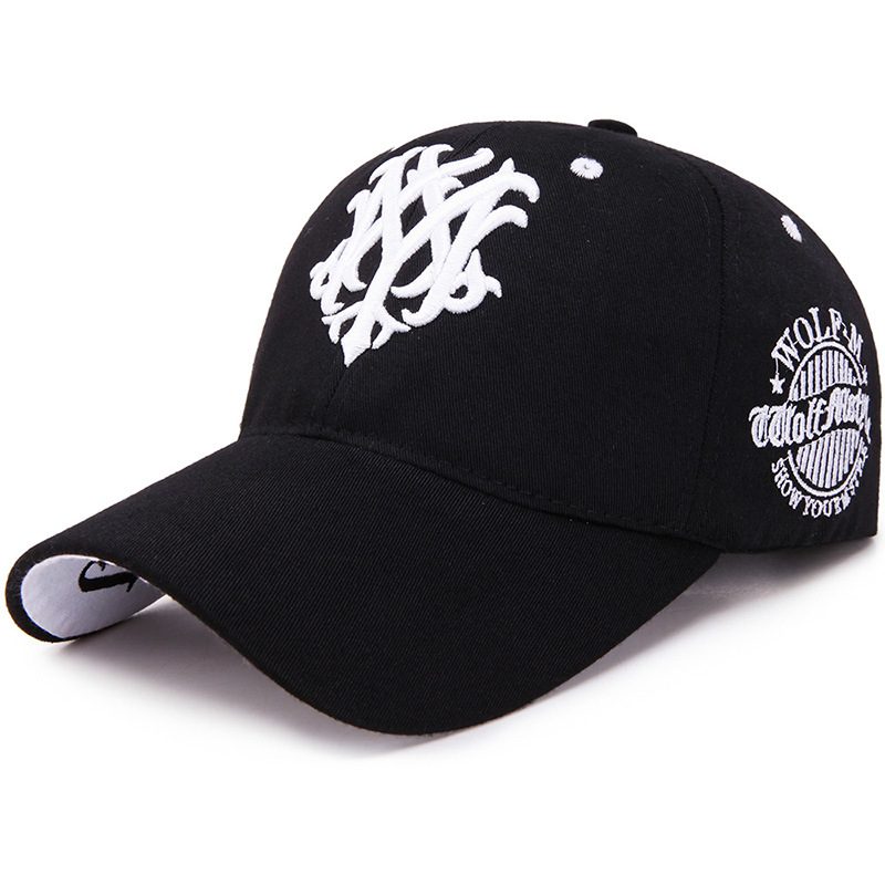 Flame Totem Embroidered Baseball Cap Adjustable Snapback Hat for Men & Women