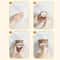 Hugging Bear Towel Holder Set No Drill Adhesive Wall Hooks for Bathroom & Kitchen