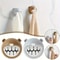 Hugging Bear Towel Holder Set No Drill Adhesive Wall Hooks for Bathroom & Kitchen