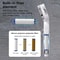 AquaPulse High Pressure Shower Head With Spray Modes Water Saving Stop Button 5