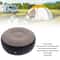 Portable Inflatable Camping Stool Lightweight Flocked Travel Seat & Footrest
