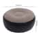 Portable Inflatable Camping Stool Lightweight Flocked Travel Seat & Footrest