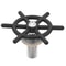 RapidClean Stainless Steel Glass Rinser for Beer Glasses, Coffee Cups & Pitchers