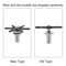 RapidClean Stainless Steel Glass Rinser for Beer Glasses, Coffee Cups & Pitchers
