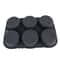 Cavity Silicone Hamburger Bun Mold Pan Non Stick Reusable Burger Bread Baking Mold
