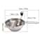 Stainless Steel Food Mill with Interchangeable Discs for Smooth Purees, Sauces & Mashed Potatoes