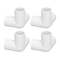 PVC Pipe Corner Connectors Set Way Tee Elbow Fittings for DIY Frames
