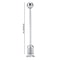 Premium Stainless Steel Honey Dipper Spoon for Honey, Syrup & Beverage Mixing
