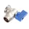 Brass angle stop valve, quarter turn ball valve, water shut off valve, brass plumbing valve, valve