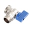 Brass angle stop valve, quarter turn ball valve, water shut off valve, brass plumbing valve, valve