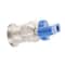 Brass angle stop valve, quarter turn ball valve, water shut off valve, brass plumbing valve, valve