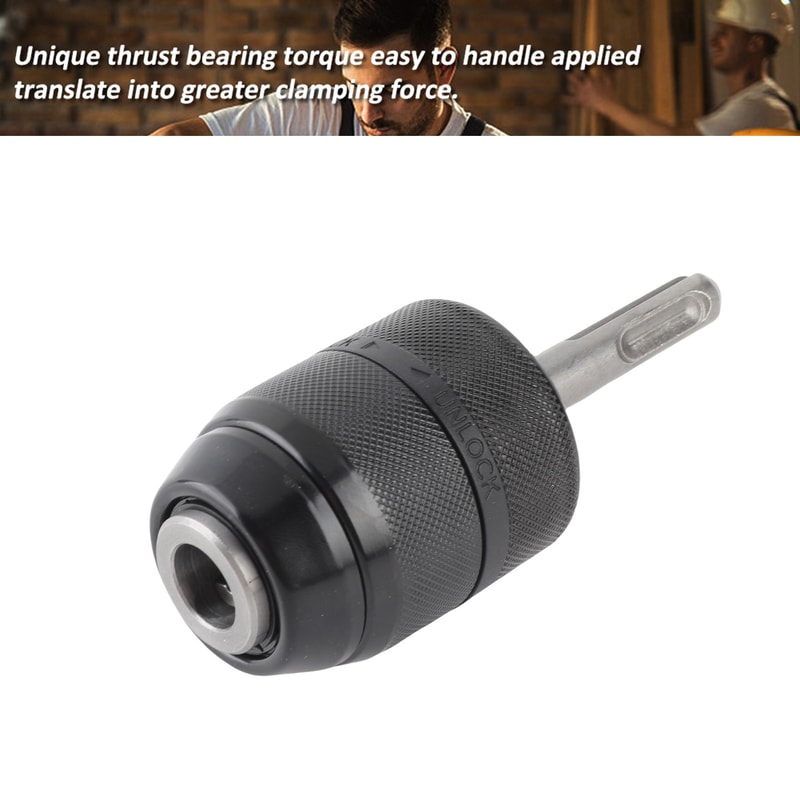 Heavy Duty Keyless SDS Drill Chuck Adapter Quick Change Converter
