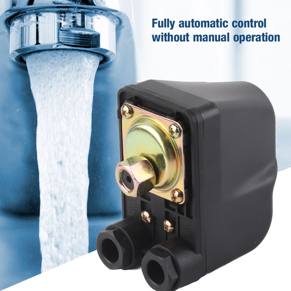 Smart Digital Water Pump Pressure Controller with Flow Monitoring Display