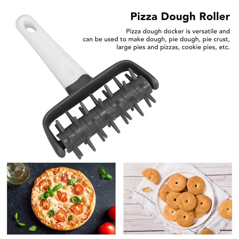 Pro Pizza Dough Docker Roller for Perfect Crispy Pizza Crusts