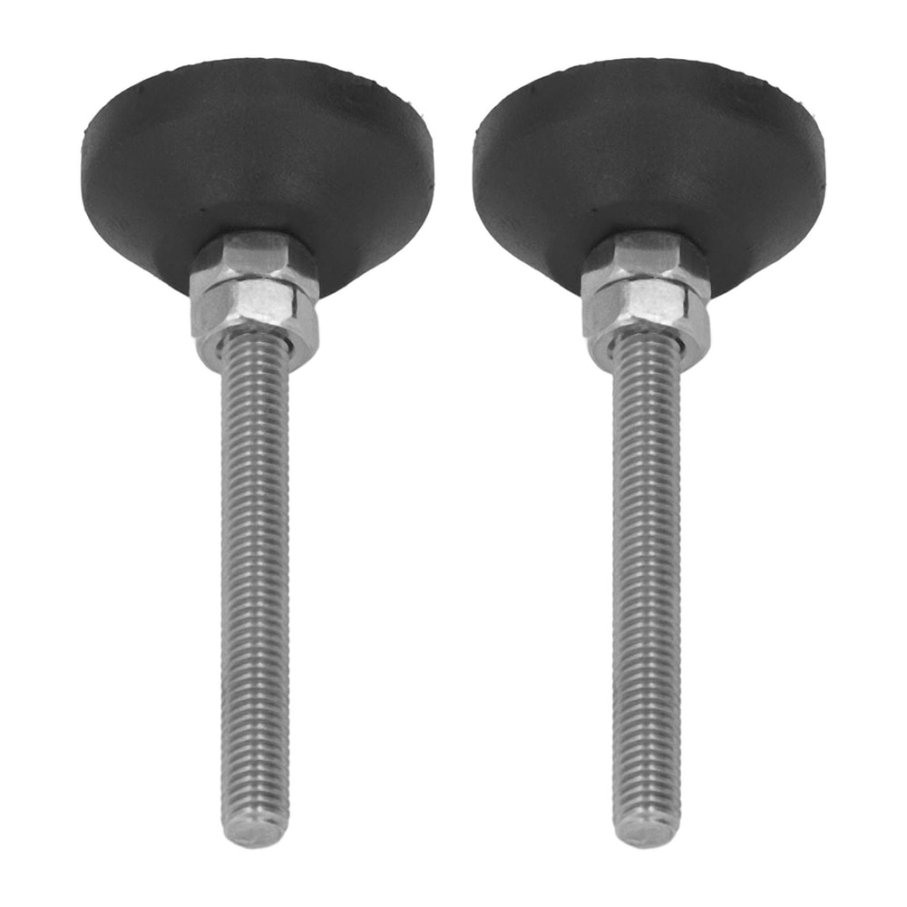 Furniture Leveling Feet M6 Adjustable Swivel Pads with Non Slip Rubber Base