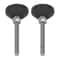 Furniture Leveling Feet M6 Adjustable Swivel Pads with Non Slip Rubber Base