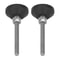 Furniture Leveling Feet M6 Adjustable Swivel Pads with Non Slip Rubber Base