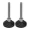 Furniture Leveling Feet M6 Adjustable Swivel Pads with Non Slip Rubber Base