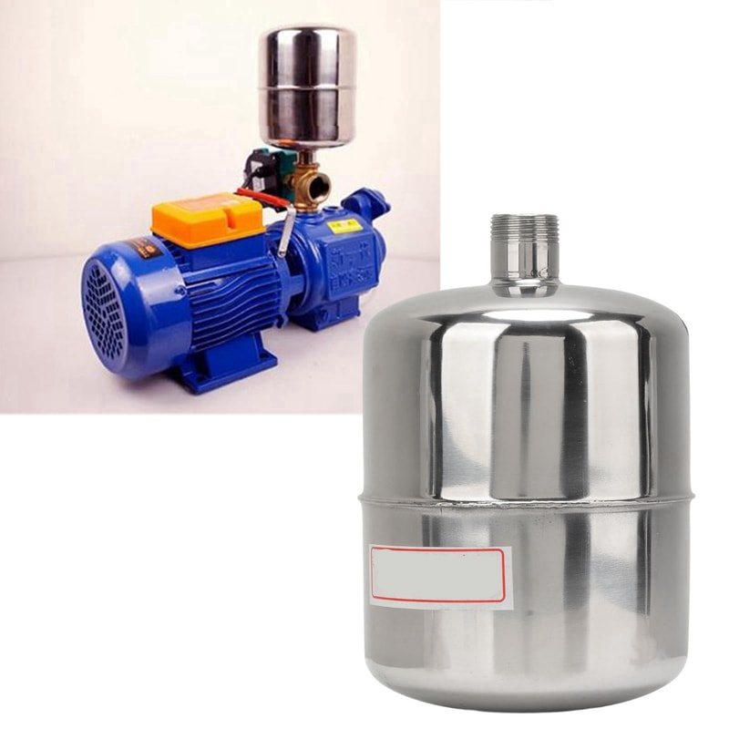 Stainless Steel Water Pump Pressure Tank Leak Free Heavy Duty Pressure Vessel