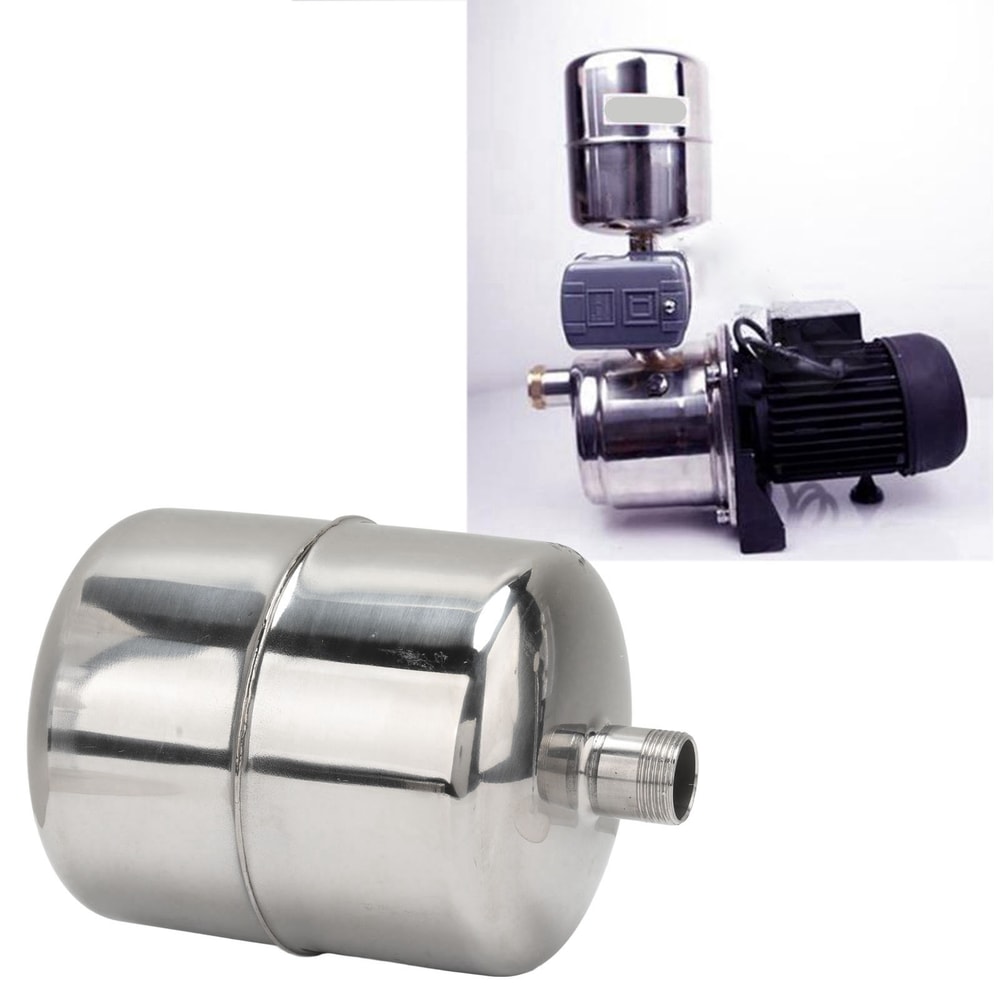 Stainless Steel Water Pump Pressure Tank Leak Free Heavy Duty Pressure Vessel